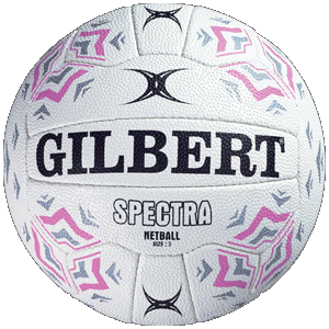 Ball Netball Spectra match sz5 White/Pink