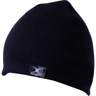 Gilbert Beanie Hat double-layer knit toque with branded woven label 100% acrylic