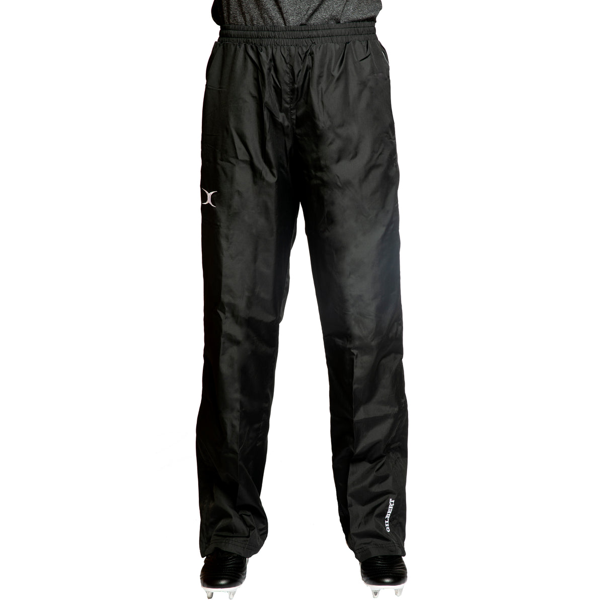 Gilbert Virtuo Waterproof Trouser waterproof breathable elasticated waist with drawcord pocket for valuables knee length zippers