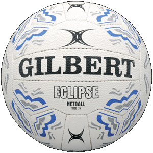 Ball Netball Eclipse match sz5 White/Blue