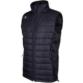 Gilbert Pro Bodywarmer Jacket lightweight water-repellent gilet breathable vest full front zip pockets elasticated hem with drawcord